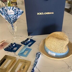 Dolce & Gabbana Blue and Beige Gift Set